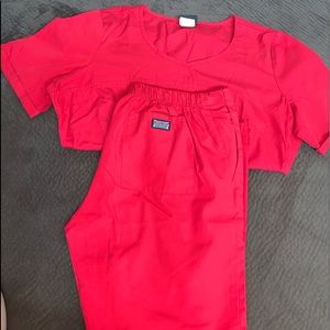 Brand new red Cherokee scrubs!